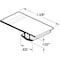 Prime-Line 7/8 in. to 1-3/8 in. x 7 ft. Black Vinyl Sliding Screen Door Weatherstrip (Single Pack) PL 14696 - alternate 2